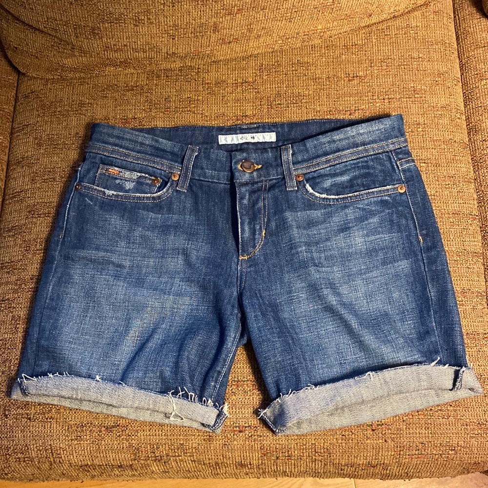 Joe’s Jeans “Provocateur” Cut Off Denim Shorts, Size 29